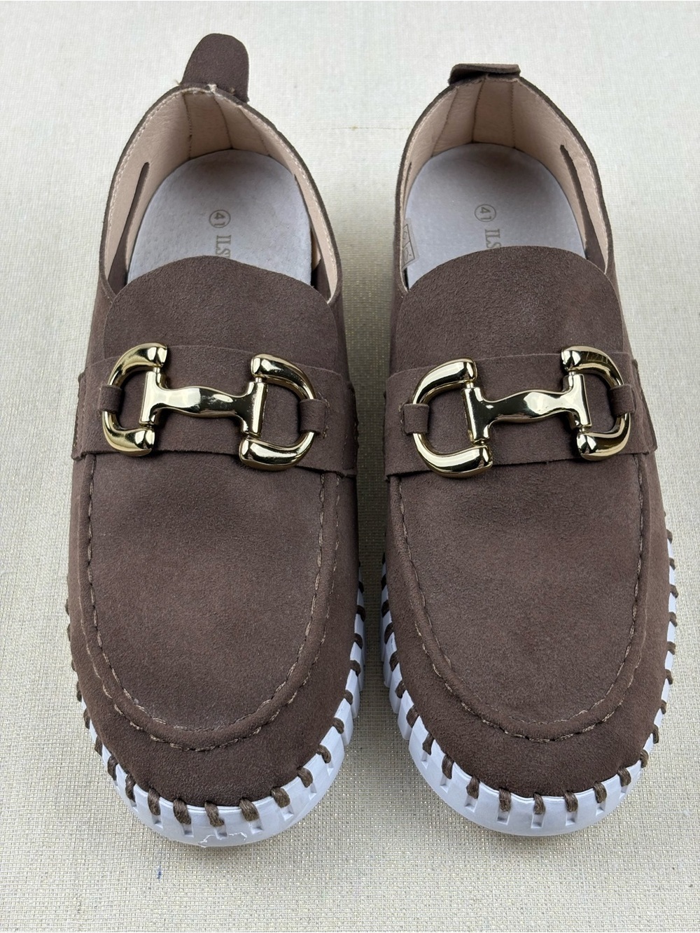 Ilse Jacobson Women’s Tulip 3874 Loafer Featuring an Equine Divine Accent